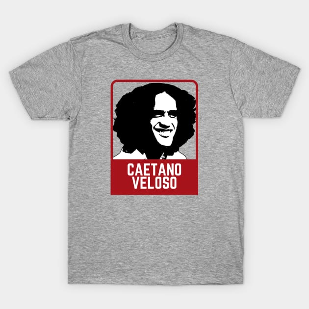 Caetano veloso ~~~ 70s retro T-Shirt by BobyOzzy